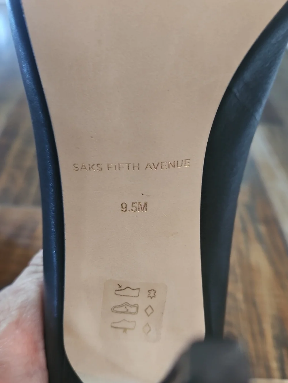 Saks Fifth Avenue Classic Black Pointed-Toe Stiletto Pump - Women